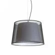 RENDL R12483 ESPLANADE wisząca czarna/biała chrom 230V E27 42W