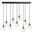 EMIBIG 711/9 LAMPA WISZĄCA COSMO 9 BL TRANSPARENT
