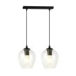 EMIBIG 679/2 LAMPA WISZĄCA ISTAR 2 BL TRANSPARENT
