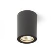 RENDL R13542 LOLA 88 sufitowa czarna 230V GU10 35W IP54