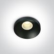 ONE LIGHT 10108R/B/W Skalia czarny wpust COB LED 3000K 8W