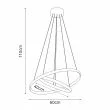 WYPRZEDAŻ E-CRYSTAL 00501 LED WHITE BEND 61W 4000K