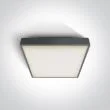 ONE LIGHT 67282AN/AN/W Pirnari 2 plafon antracyt LED 3000K 24W IP65
