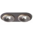 RENDL R13242 SHARM R II wpuszczana brązowa/perłowo-złota 230V LED 2x10W 24° 3000K