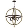 ELSTEAD MIDDLEFIELD HK/MIDDLEFIELDP4 4Lt Chandelier