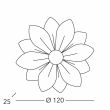 KOLARZ 5230.6065 FIORE lampa ścienna