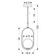 CANDELLUX 31-73457 CORDEL ZWIS 1X28W G9 MOSIĄDZ