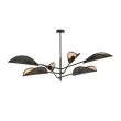 EMIBIG 1158/6 LAMPA SUFITOWA VENE 6 BLACK/GOLD