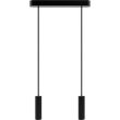 HELLUX 8520219 Lampa wisząca czarna Madera 2pł