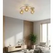 EMIBIG 1634/3 SOPRA 3 MOKKA AMBER LAMPA SUFITOWA