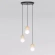 EMIBIG 1675/3 LOOP 3 BLACK LAMPA WISZĄCA