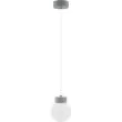 HELLUX 8570136 Lampa wisząca Barrel-Orb Kula 1pł szary