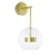 King Home XCW9148-1 Kinkiet CAPRI WALL złoty - 60 LED, aluminium, szkło
