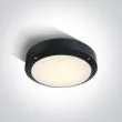 ONE LIGHT 67442/B/W Akteo czarny klasyczny zewnętrzny kinkiet LED 3000K 10W IP54, AC LED