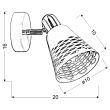 CANDELLUX 91-62154 DISCOVERY KINKIET