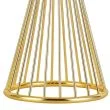 Step into design MT1235 Lampa stołowa FILO TABLE czarno - złota 85 cm