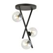 EMIBIG 1195/3 LAMPA SUFITOWA RIVER 3 TRANSPARENT