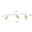 EMIBIG 623/3 ZEN 3 WHITE LAMPA SUFITOWA