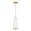 ELSTEAD Carter FE-CARTER-P-A-MW 1 Light Pendant - Style A - Matte White