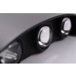 AZZARDO AZ4194 GINNA 3 DGR TECHNICAL WALL DARK GREY