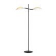 EMIBIG 1107/LP2 LAMPA PODŁOGOWA LOTUS LP2 WHITE/GOLD