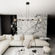 EMIBIG 874/8 LAMPA WISZĄCA ROSSI 8 BL TRANSPARENT