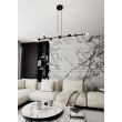 EMIBIG 874/8 LAMPA WISZĄCA ROSSI 8 BL TRANSPARENT