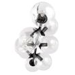 EMIBIG 874/8 LAMPA WISZĄCA ROSSI 8 BL TRANSPARENT