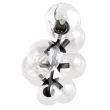 EMIBIG 874/8 LAMPA WISZĄCA ROSSI 8 BL TRANSPARENT
