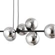 EMIBIG 875/8 LAMPA WISZĄCA ROSSI 8 BL GRAFIT