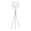 ELSTEAD Penny FE-PENNY-FL-BB 1 Light Floor Lamp - Burnished Brass