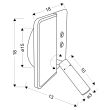 CANDELLUX 22-75994 ALMA LAMPA KINKIET 6W+3W LED BIAŁY
