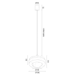 ARGON 8814 TEVO lampa wisząca 1pł.