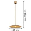 ARGON 8869 BOLTON lampa wisząca 1 pł.