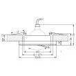 CANDELLUX 2263069 SSU-13 CH/WH MR16 CHROM oczko sufitowe lampa sufitowa KWADRATOWA SZKŁO BEZBARWNE