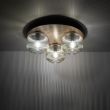 TK-LIGHTING 11068 SALVIA BROWN LAMPA SUFITOWA 3XE14