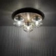 TK-LIGHTING 11068 SALVIA BROWN LAMPA SUFITOWA 3XE14
