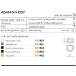 AZZARDO AZ2562 Adamo Midst (matt black)