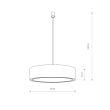 NOWODVORSKI 8942 MIST lampa wisząca