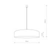 NOWODVORSKI 8947 TURDA lampa wisząca
