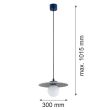 ARGON 8950 BOLL lampa wisząca 1 pł. z ceramiki bolesławieckiej