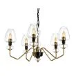 ELSTEAD Armand DL-ARMAND5-AB 5 Light Chandelier - Aged Brass