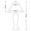 ELSTEAD CHARLESTON SF/CHARLESTON Table Lamp
