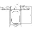 CANDELLUX 2263803 SK-10 A CH/WH G4 CHROM OPR. STROP. STAŁA KRYSZTAŁ 20W G4