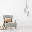 LIGHT PRESTIGE Lampa wisząca Tirana 3xE27 biała LP-945/3P WH