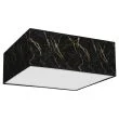 MILAGRO MLP7293 Lampa sufitowa SENSO Black/Gold kwadrat 500mm 3xE27