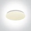 ONE LIGHT 62026C/W Peratis biały plafon LED 3000K 30W