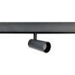 ANTIGO Spot magnetyczny Komassa (system Komatsu) - Czarny - 48V 7W 560lm (45 mm) 3000K 6639