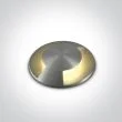 ONE LIGHT 69042B/AL/W Diaselo 2 aluminiowy wpust COB LED 3000K 1W IP67