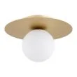 ARGON 8262 SPELLO plafon 1 pł. opal mat, złoty